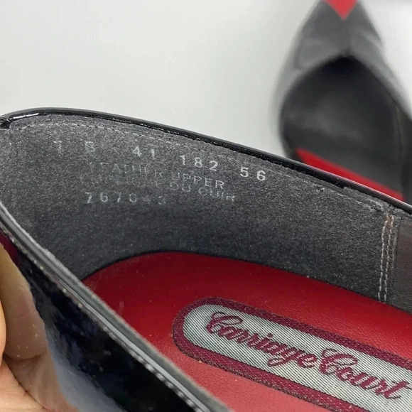 Vintage pin up rockabilly pointed toe kitten high  heels size 6.5 - Picture 12 of 15